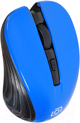 Мышь Oklick 545MW (черный/синий)