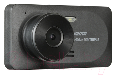 Автомобильный видеорегистратор Digma FreeDrive 109 Triple (черный)