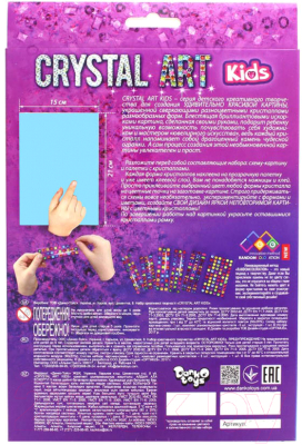 Набор для творчества Danko Toys Crystal Art Пони / Cart-01-08