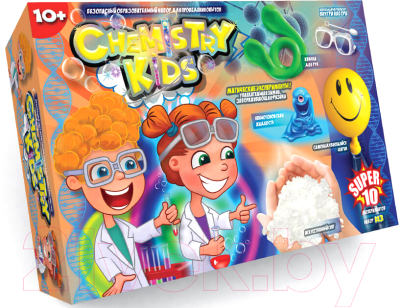 

Набор для опытов Danko Toys, 10 магических экспериментов Chemistry Kids / CHK-01-03