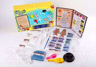 Набор для опытов Danko Toys 10 магических экспериментов Chemistry Kids / CHK-01-04