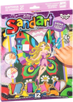 

Набор для творчества Danko Toys, Sand Art Фреска из песка. Фея / SA-01-09