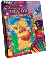 

Набор для творчества Danko Toys, Витражная картина. Мишка / GD-01-05