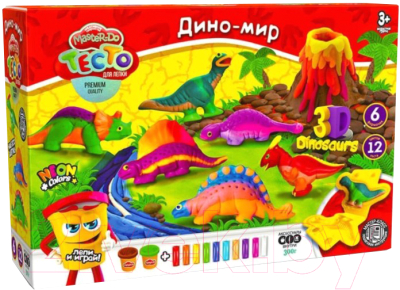 

Набор для лепки Danko Toys, Master Do Дино-мир / TMD-10-04