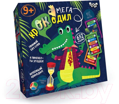 Настольная игра Danko Toys Мегакрокодил / CROC-03-01