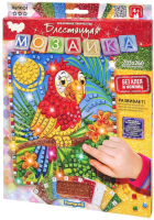 

Набор для творчества Danko Toys, Блестящая мозаика. Попугай / БМ-02-06