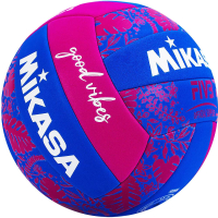 Мяч волейбольный Mikasa BV354TV-GV-BP (синий/розовый) - 