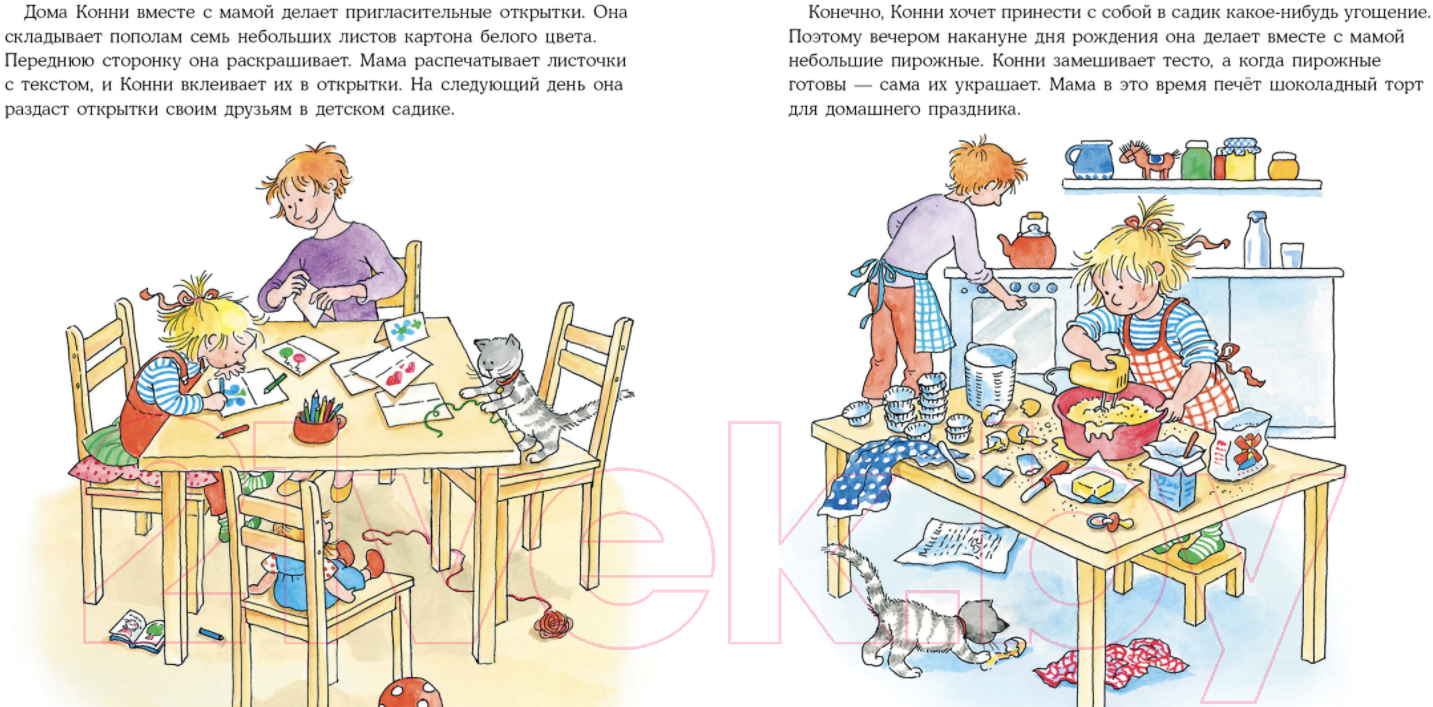 Художественная книга Альпина Конни празднует день рождения (Шнайдер Л.) — фото 5