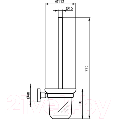 Набор аксессуаров для ванной и туалета Ideal Standard Iom Black A9245XG
