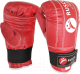 Боксерские перчатки RuscoSport к/з (S, красный) - 