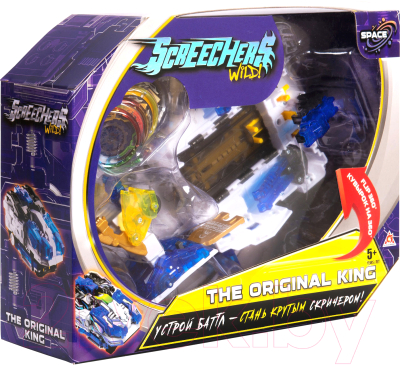 Изображение товара Игрушка-трансформер Screechers Дикие Скричеры. Аэроскричер 2 в 1 Ориджинал Кинг / 39131