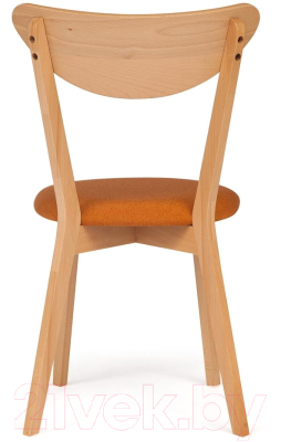 Стул Tetchair Maxi мягкое сиденье (оранжевый/бук)