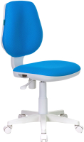 Кресло детское Бюрократ CH-W213 (голубой TW-55/белый) - 