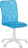 Кресло детское Бюрократ KD-9/WH/TW-55 (голубой/белый, TW-31/TW-55) - 