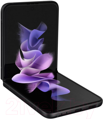 Смартфон Samsung Galaxy Z Flip3 128GB SM-F711BZKASER / SM-F711BZKBSER (черный)