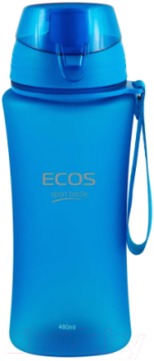 Бутылка для воды ECOS SK5014 / 004735 (голубой)