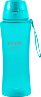 Бутылка для воды ECOS SK5015 / 006068 (бирюзовый)