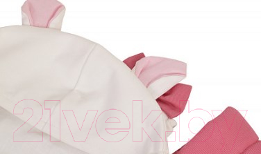 Сумка-кенгуру Polini Kids Disney Baby Кошка Мари с вышивкой / 0002320-2 (розовый)