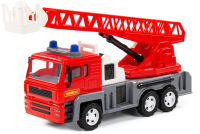 Автомобиль игрушечный Полесье Алмаз Пожарный / 88956 (инерционный) - 