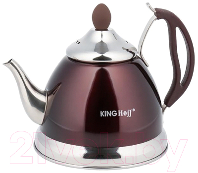 Заварочный чайник KING Hoff KH-3762 (коричневый)