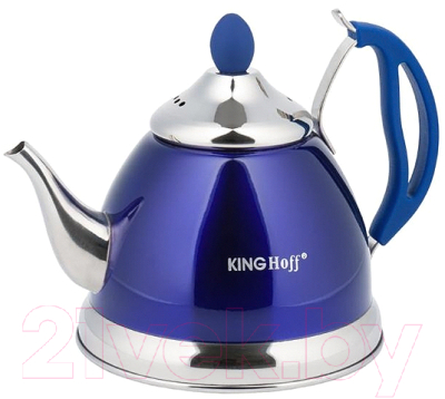 Заварочный чайник KING Hoff KH-3762 (синий)