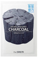

Маска для лица тканевая The Saem, Natural Charcoal