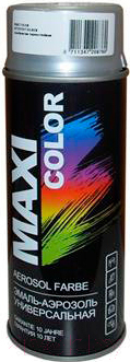 Эмаль Maxi Color 0007MX (400мл, термостойкая серебристый)