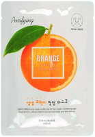 

Маска для лица тканевая Welcos, Kwailnara Orange Purifying Facial освежающая