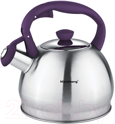 Чайник со свистком Klausberg KB-7043 (фиолетовый)