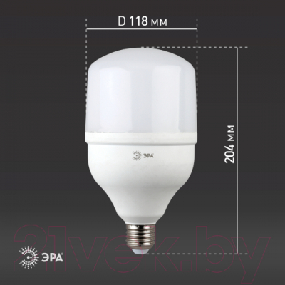 Лампа ЭРА Led Power T120-40W-4000-E27 / Б0027005