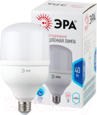 Лампа ЭРА Led Power T120-40W-4000-E27 / Б0027005