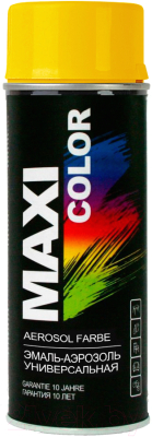 Эмаль Maxi Color 1023MX RAL 1023 (400мл, транспортно-желтый)