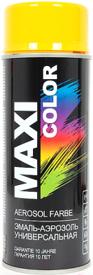 Эмаль Maxi Color 1028MX RAL 1028 (400мл, дынно-желтый)