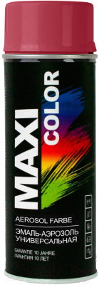 Эмаль Maxi Color 3003MX RAL 3003 (400мл, рубиново-красный)