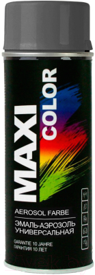 Эмаль Maxi Color 7016MX RAL 7016 (400мл, антрацитово-серый)