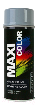 Грунтовка автомобильная Maxi Color 0001MX (400мл, серый)