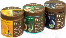 Мыло густое Ecological Organic Laboratorie Золотое для тела и волос (450мл)