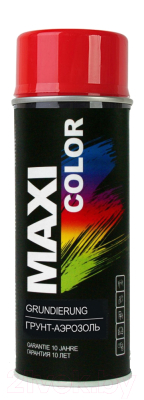 Грунтовка автомобильная Maxi Color 0003MX (400мл, красный)