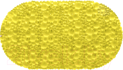 Коврик на присосках Varmax Линза 55101 (67x38, желтый)