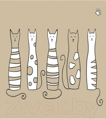 

Набор сервировочных салфеток JoyArty, Добрые коты / np_15556