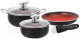 Набор кухонной посуды Pomi d'Oro Comodo Set / P640558  - 