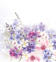 Набор сервировочных салфеток JoyArty В цветочный мир / np_23525 (4шт) - 