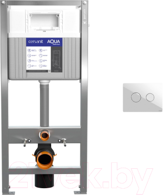 

Инсталляция для унитаза Cersanit, Aqua Prime P 50Z / А63476 + P-BU-ACN-CIR-PN/Wh/Gl