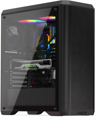 

Корпус для компьютера SilentiumPC, Ventum VT4V TG / SPC293