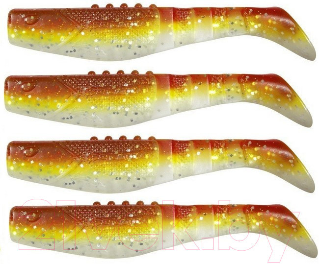 Мягкая приманка Dragon Phantail Pro / PT30D-20-711 (4шт)