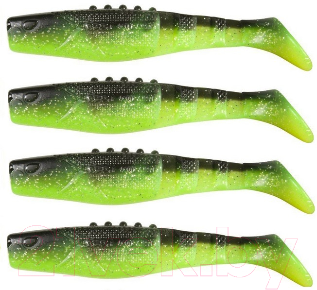 Мягкая приманка Dragon Phantail Pro / PT30D-30-101 (4шт)