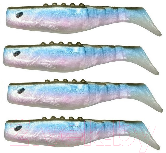 Мягкая приманка Dragon Phantail Pro / PT30D-SM (4шт)