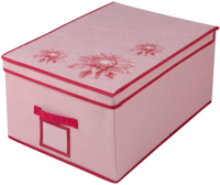 Коробка для хранения Handy Home Хризантема 500x400x250 / UC-81 (розовый/бордовый) - 