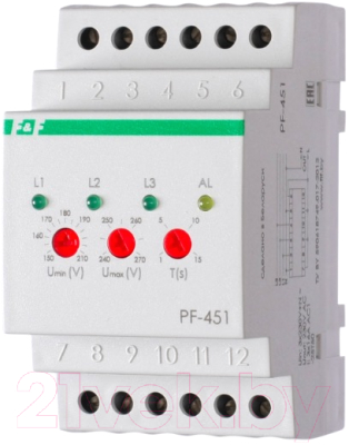 Реле контроля фаз Евроавтоматика PF-451 / EA04.005.003