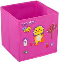 Коробка для хранения Handy Home Утенок 300x300x300 / UC-116 (розовый) - 